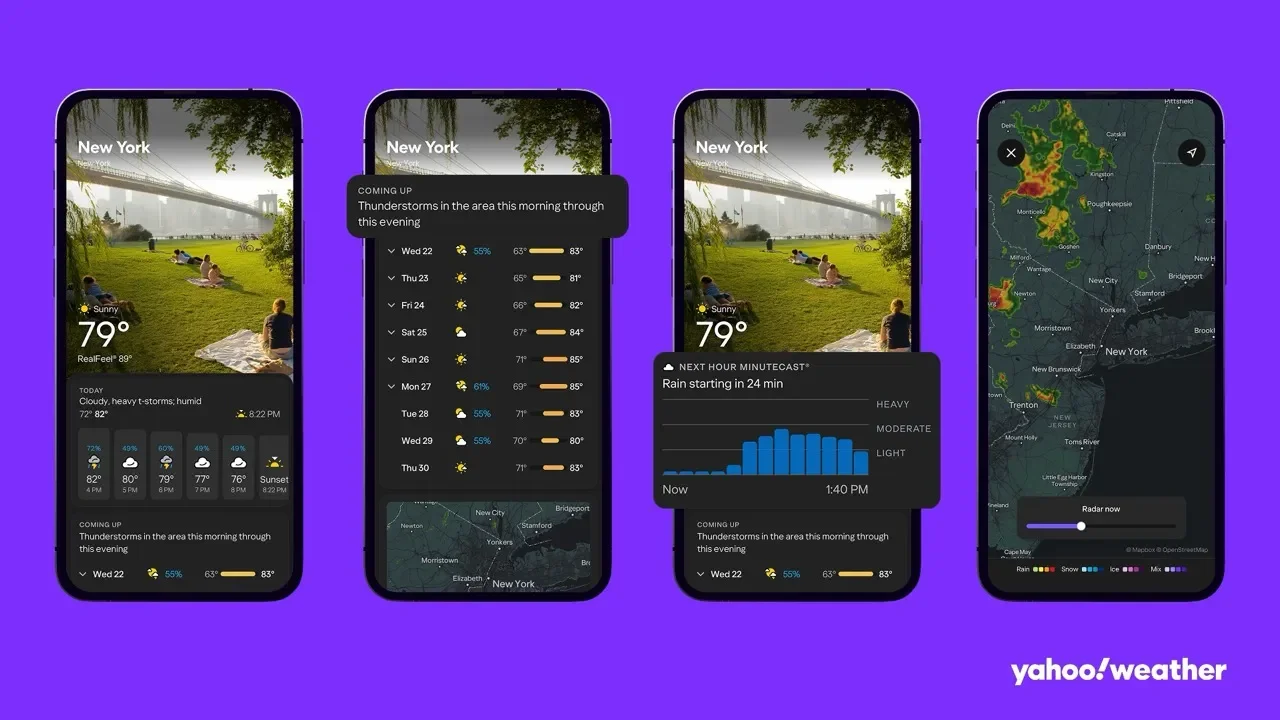 Yahoo Weather iOS app overhauled with new features and enhanced radar and maps