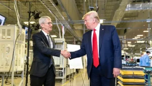 Trump vows retaliation over EU fines against Apple and other 'GREAT' US tech giants