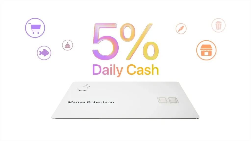 Limited-time Apple Card sign up bonus offers users boosted 5% cash back on groceries