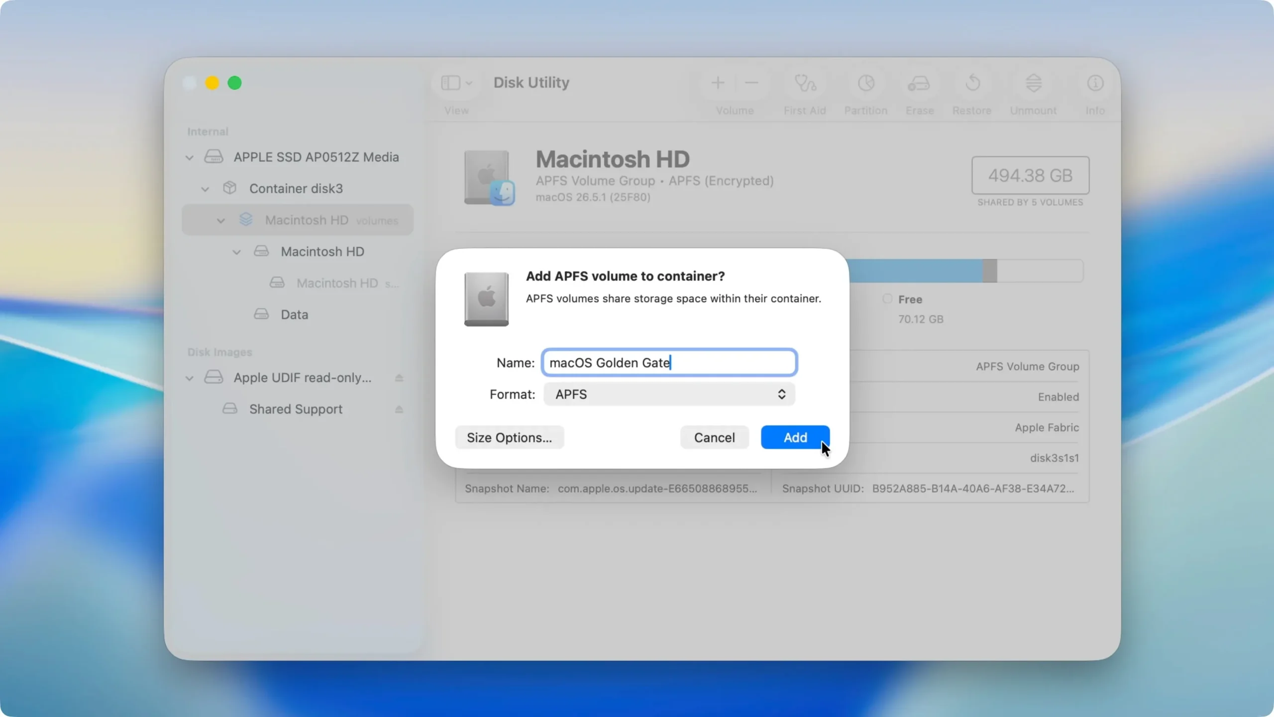 Download macOS Golden Gate installer via Terminal