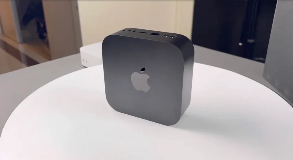 Here's what a Space Black M4 Mac mini could look like
