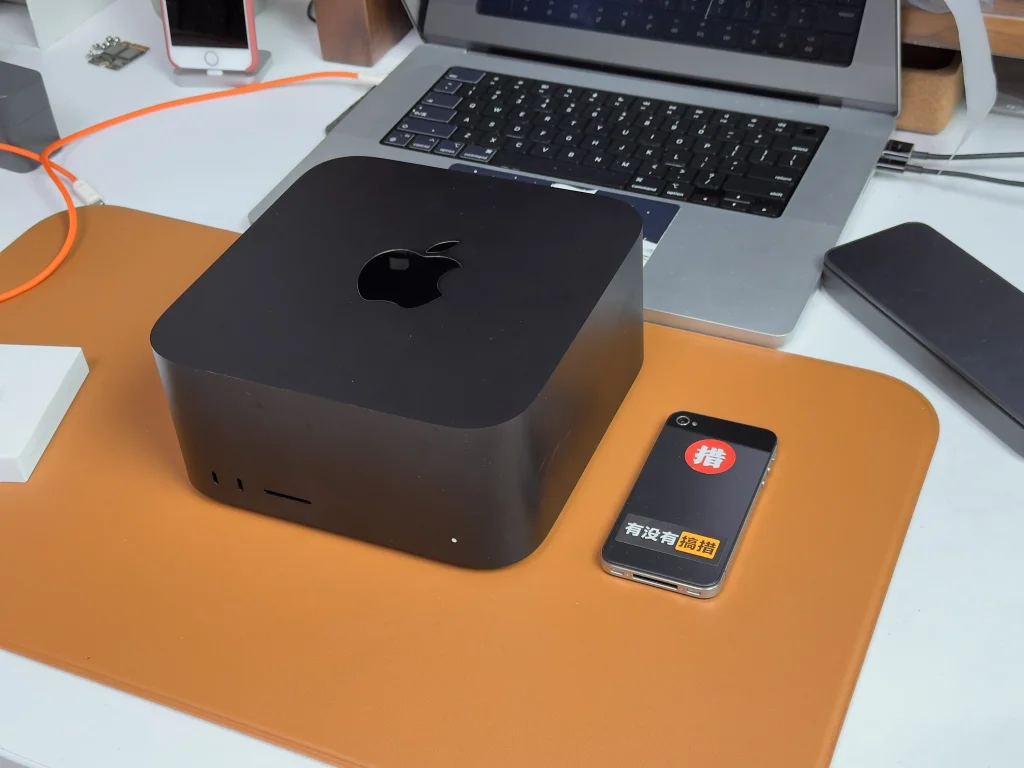 Here's what a Space Black M4 Mac mini could look like