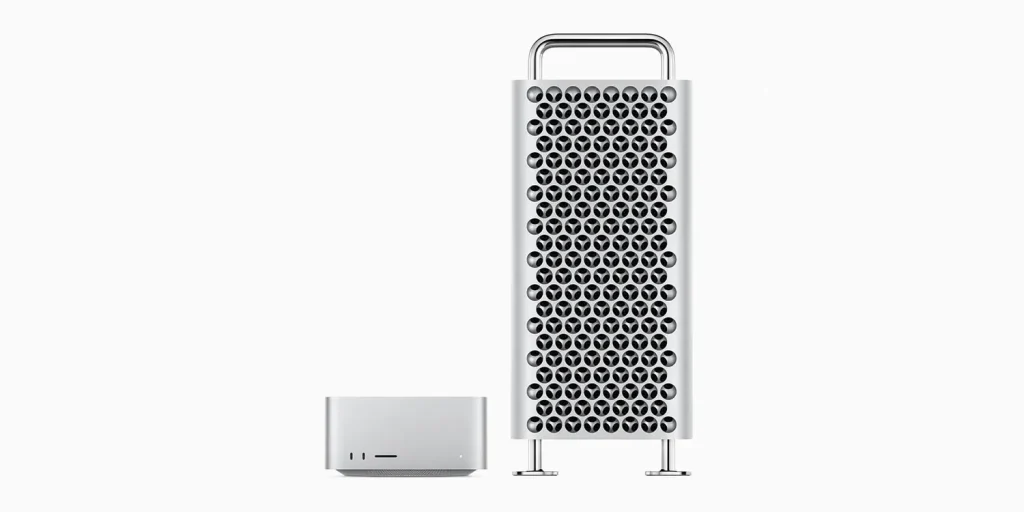 2023 Mac Pro versus 2023 Mac Studio? Ports, PCI cards, vents, and wheels