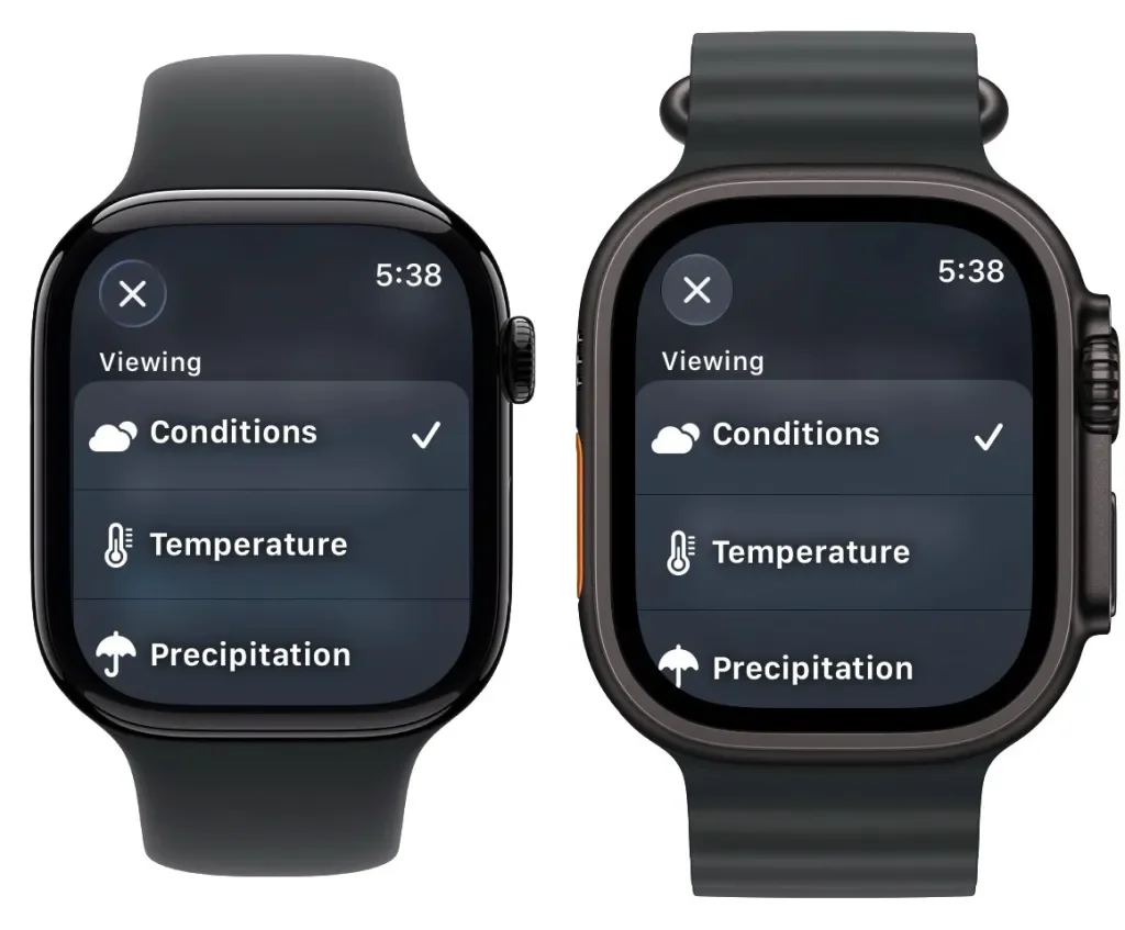 No Liquid Glass slider for Apple Watch, but here's how watchOS 27 design changes