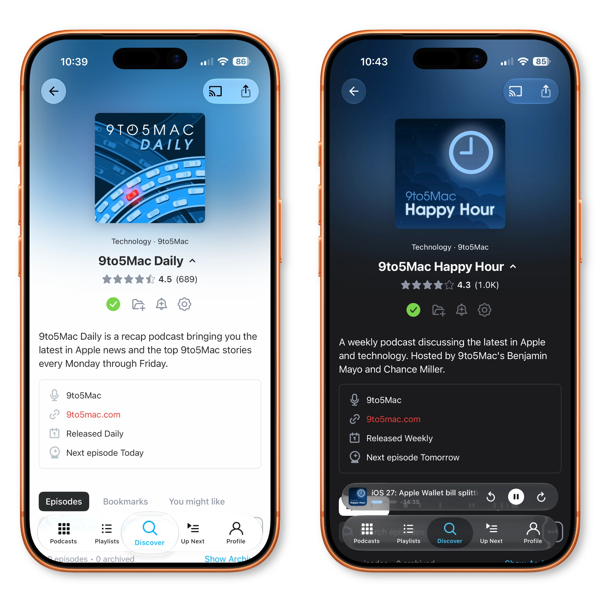 Pocket Casts update brings three new features, including CarPlay chapter artwork