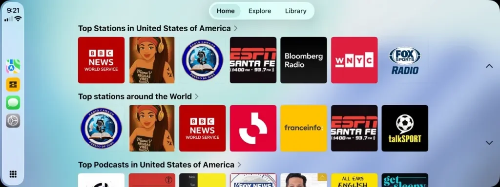 CarPlay just gained two new audio apps to keep you entertained on your next trip