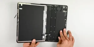 iFixit tears down the M5 iPad Pro, shows where a second front-facing camera would go