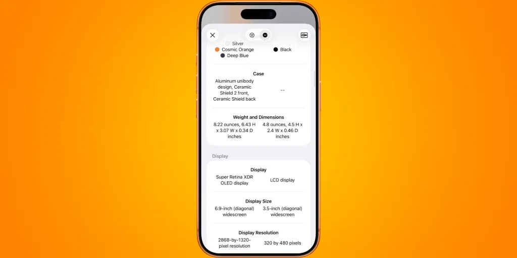 Mactracker 5 for iOS brings Compare tool, My Models feature, and UI improvements