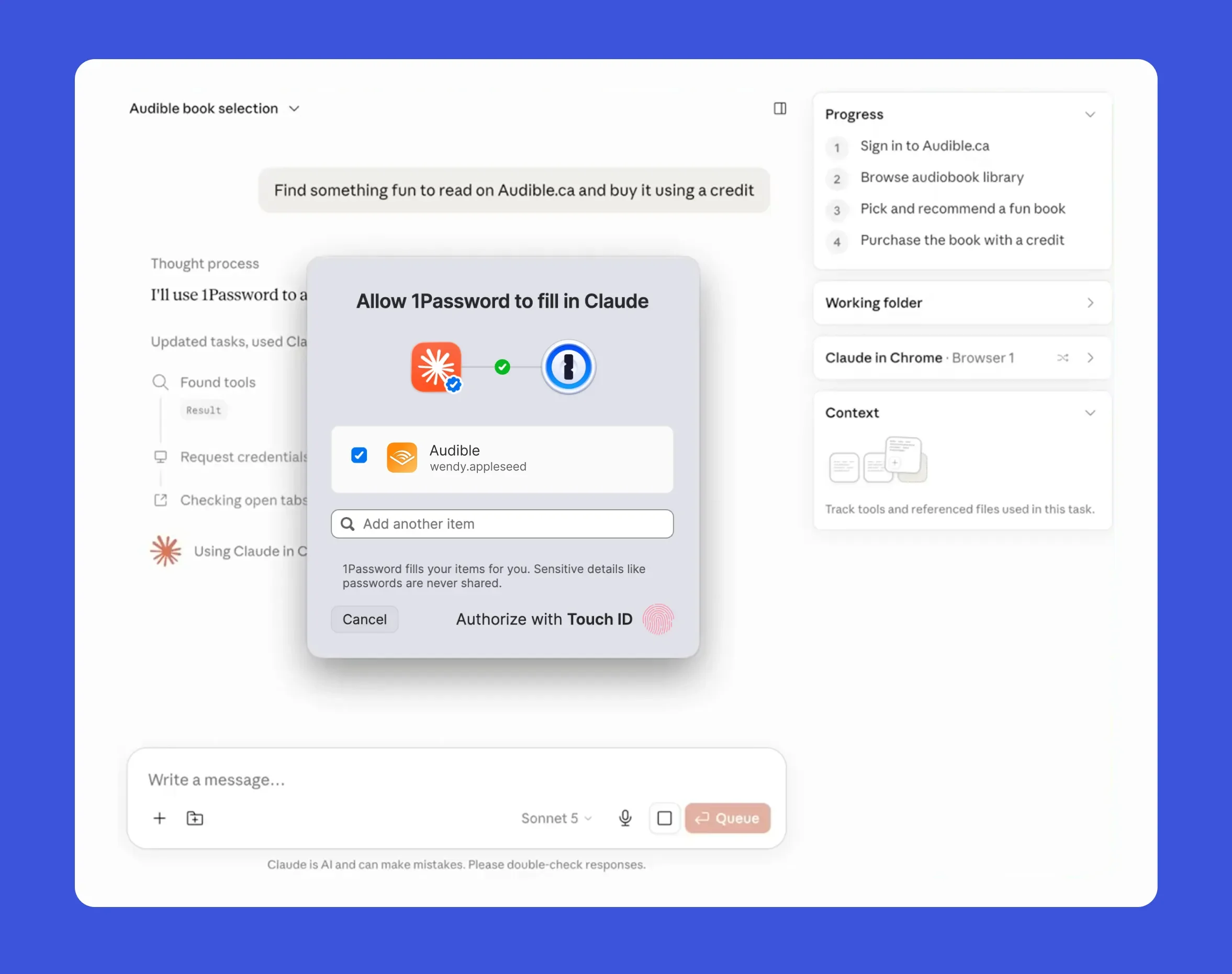 1Password for Claude arrives on Mac, here’s how it works