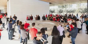 Apple Park Visitor Center partially closed for store improvements
