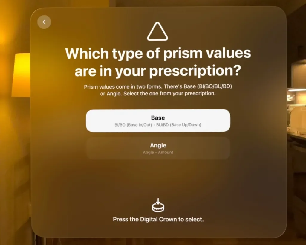 Apple Vision Pro gains support for digital prism correction