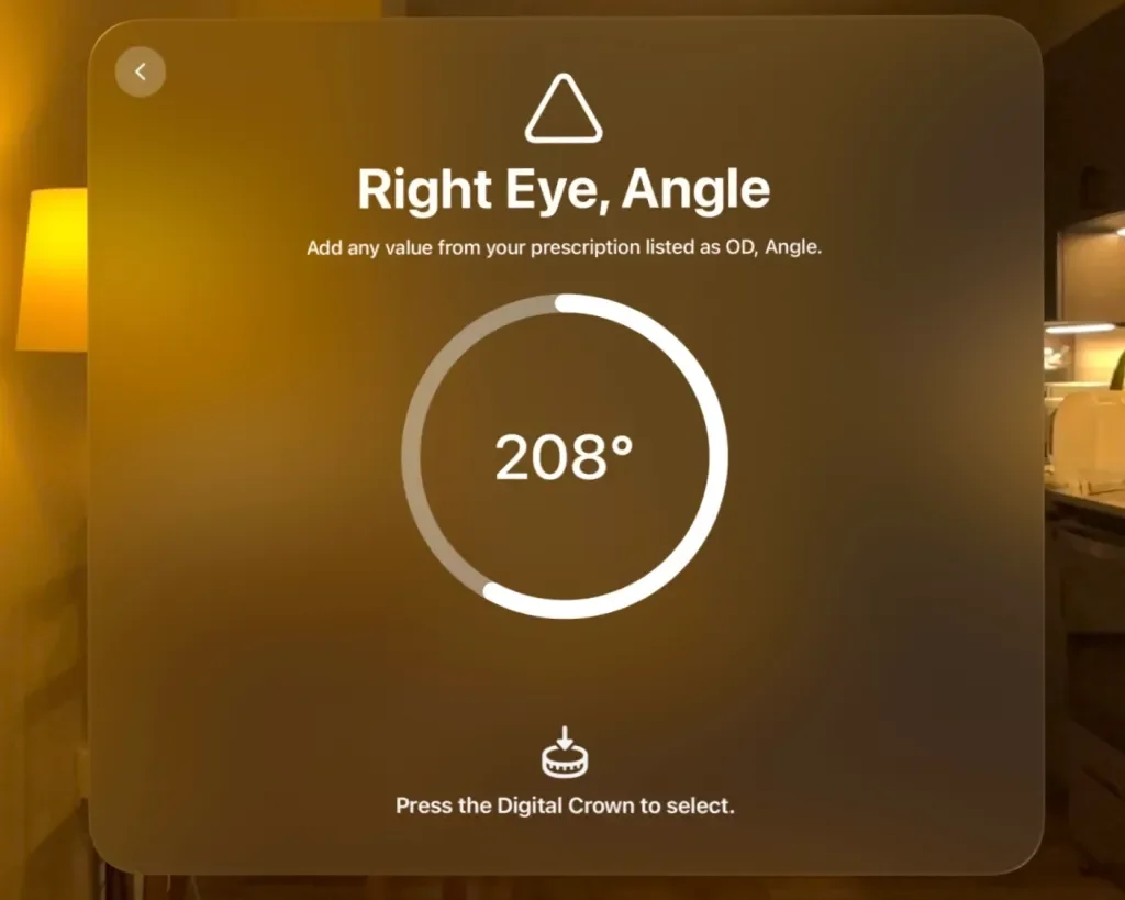 Apple Vision Pro gains support for digital prism correction