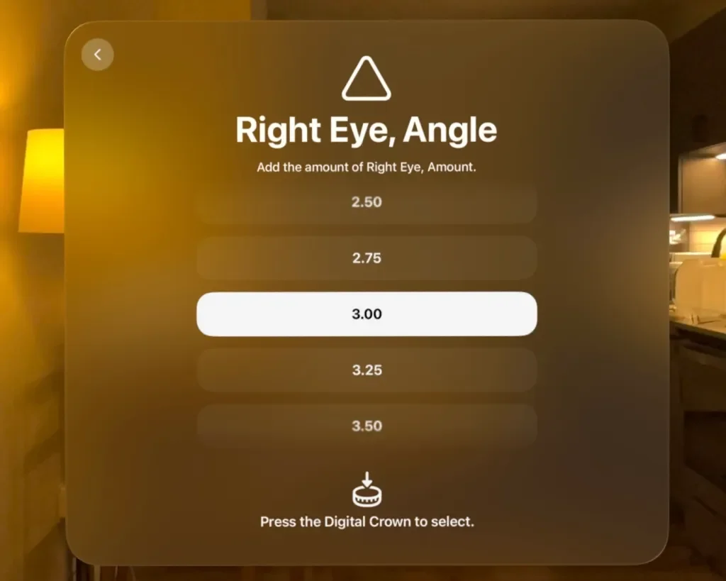 Apple Vision Pro gains support for digital prism correction