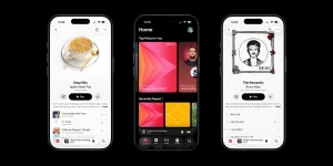 The new adaptive Apple Music design draws complaints from dark mode users