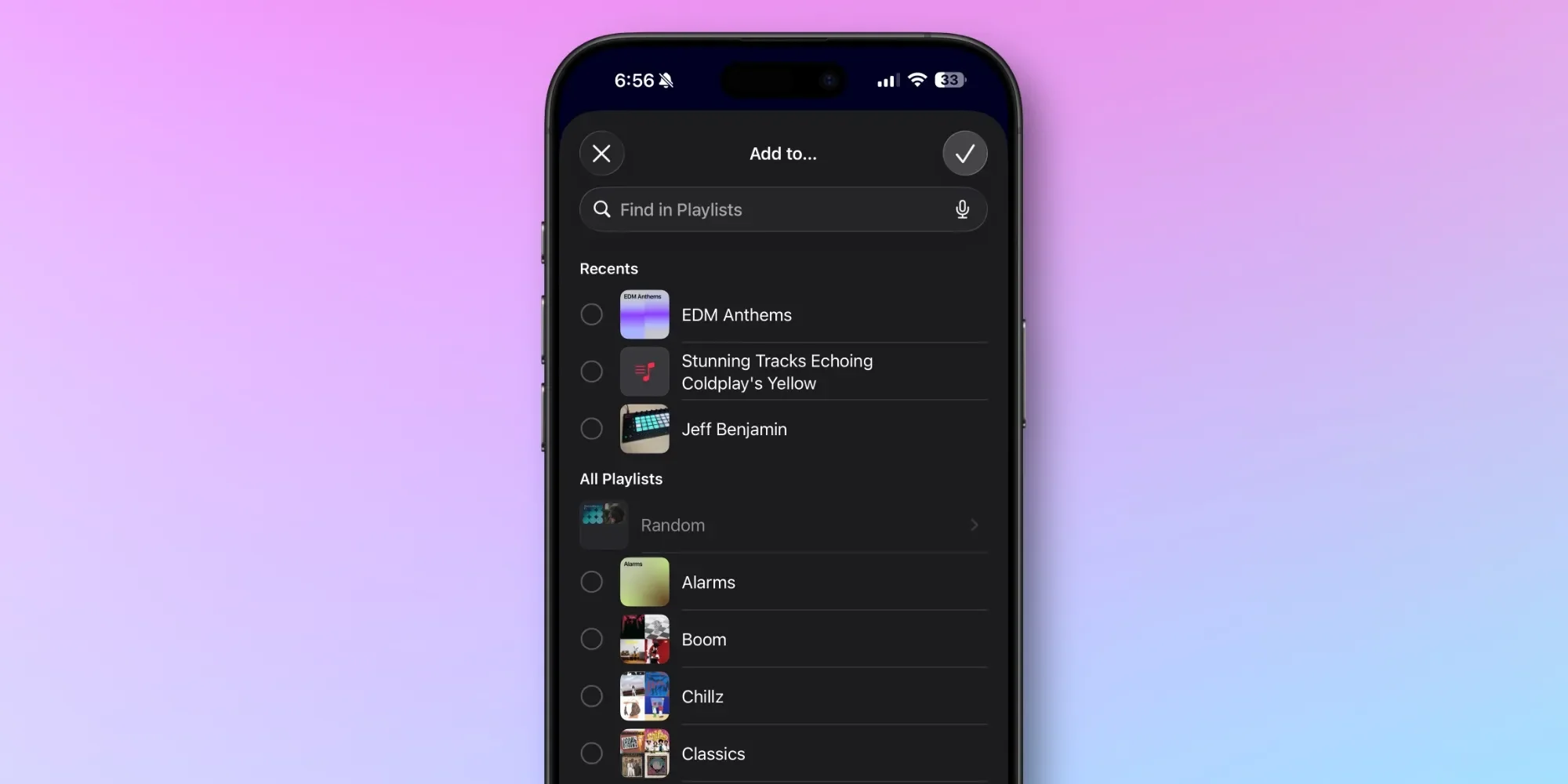 #2: New design for albums and playlists