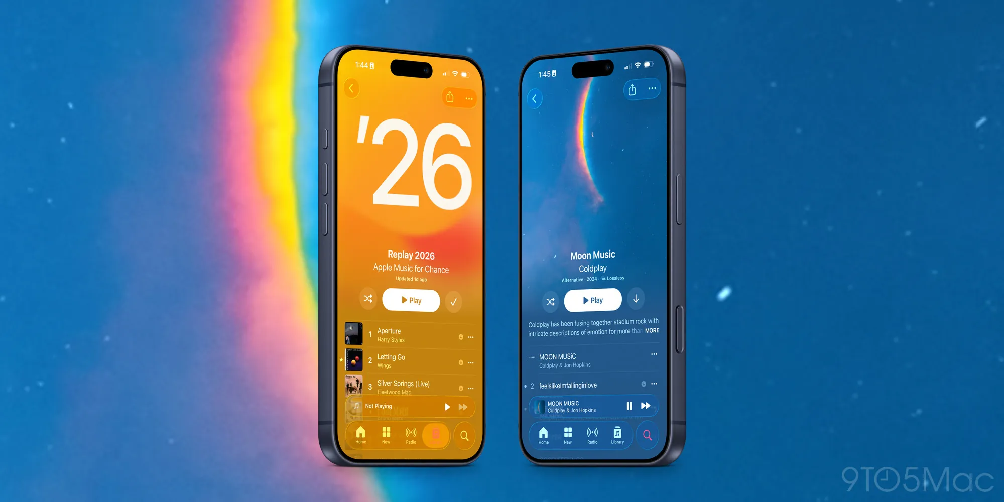 New fullscreen design debuts in Apple Music with iOS 26.4