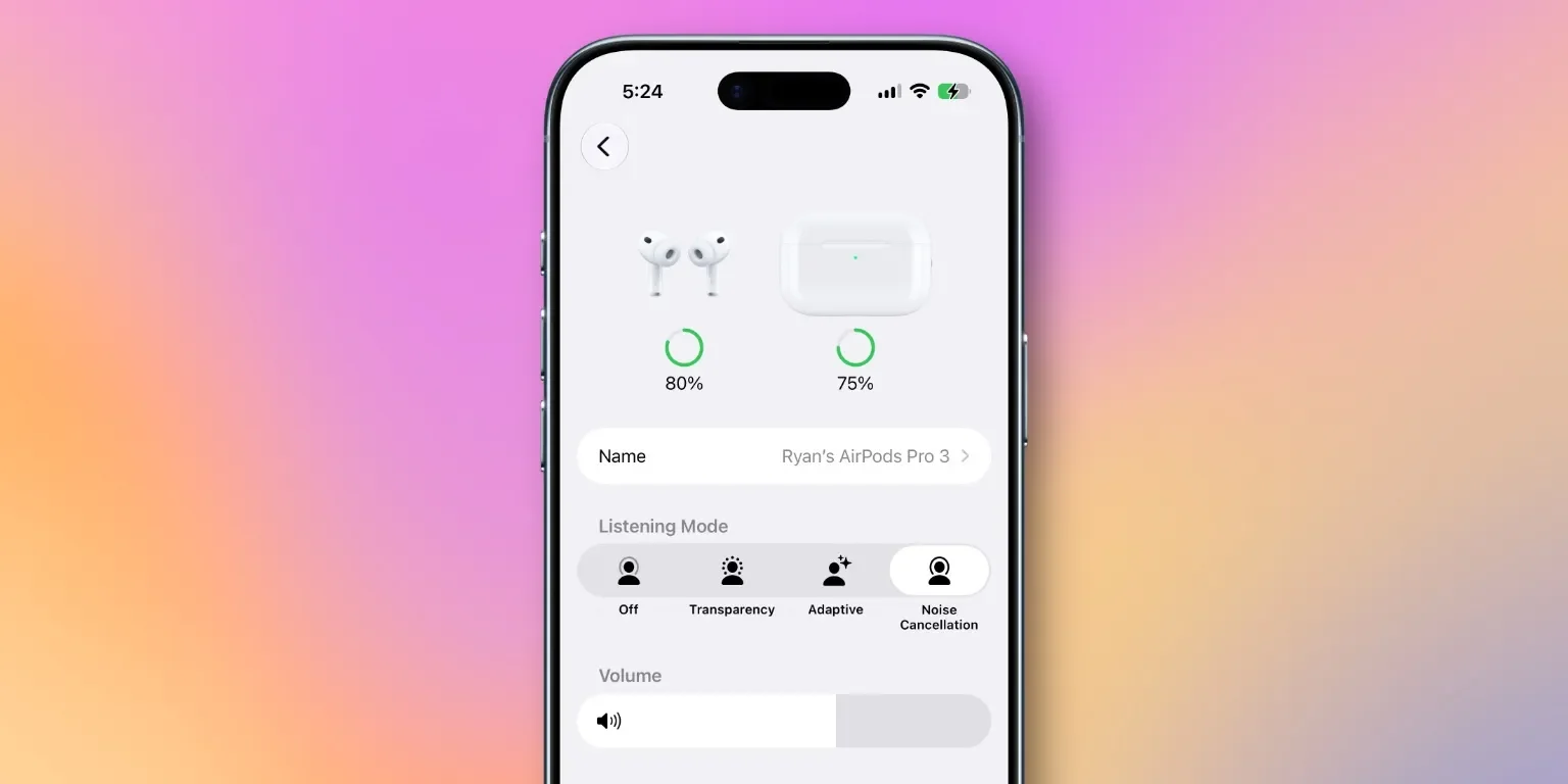 iOS 27 revamps AirPods settings in a big way, here's the new design