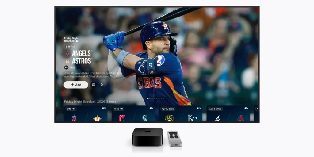 Apple TV unveils August 'Friday Night Baseball' schedule