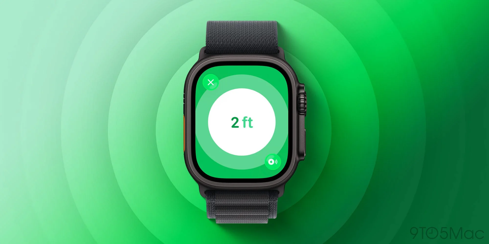 Precision Finding via Apple Watch