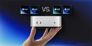 Mac mini with M6 offers memory bandwidth up to 170GB/s vs 120GB/s on the M4