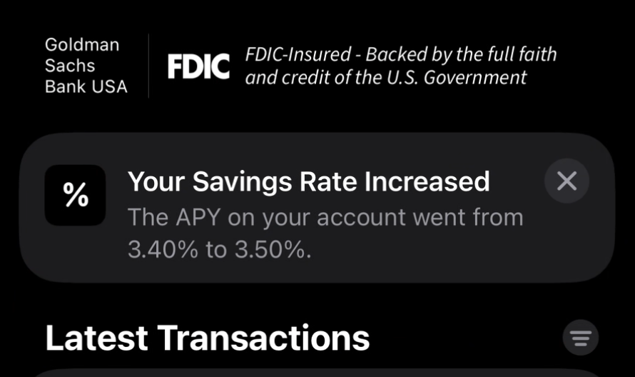 Apple and Goldman Sachs have increased the interest rate on the account: What it means for fans