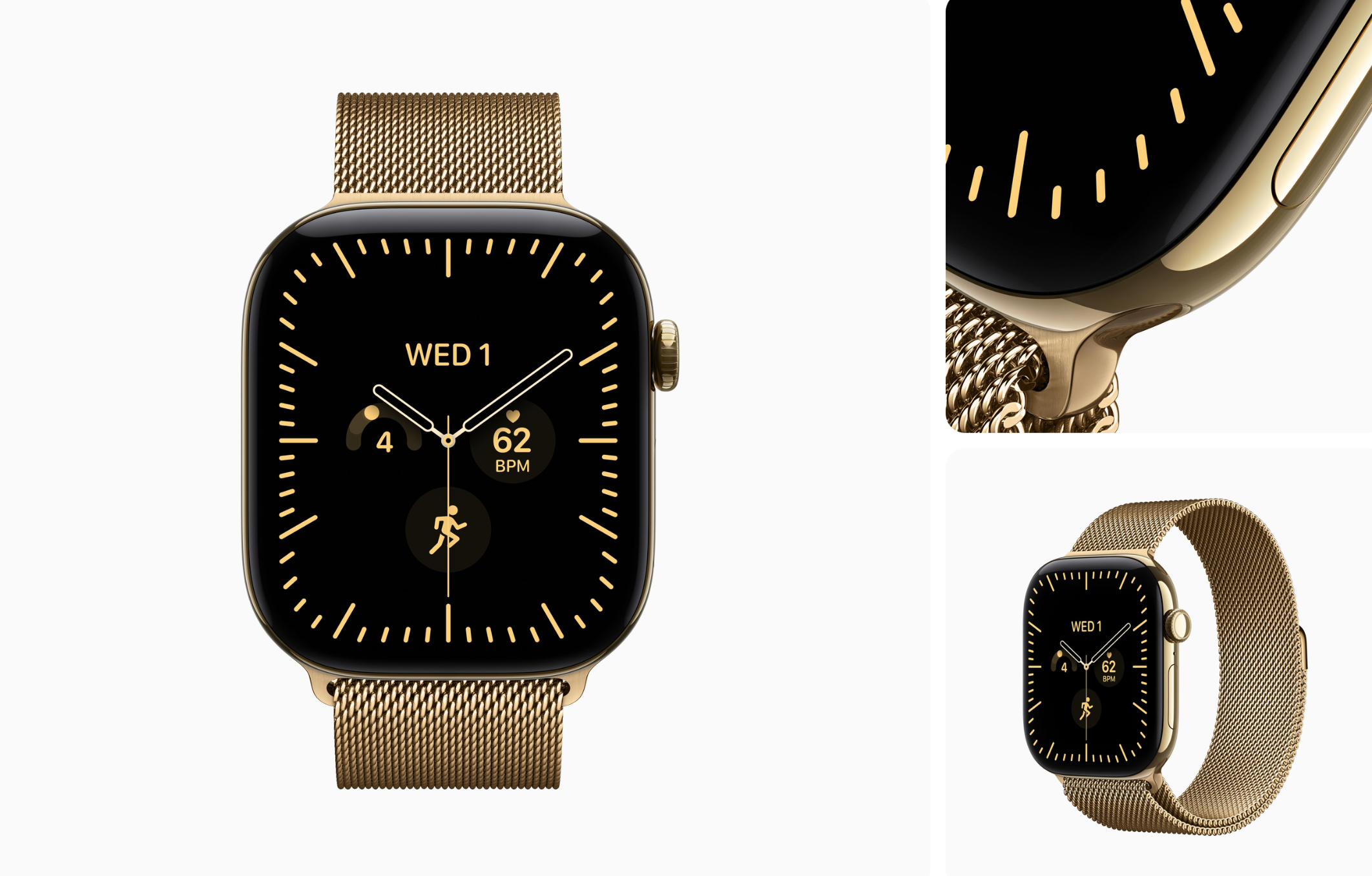Titanium in Radiant Gold